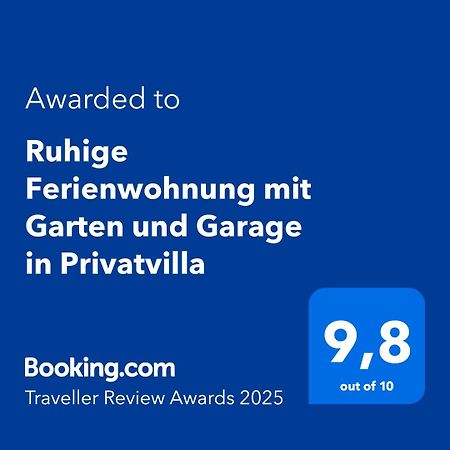 מרלנגו Ruhige Ferienwohnung Mit Garten Und Garage In Privatvilla מראה חיצוני תמונה