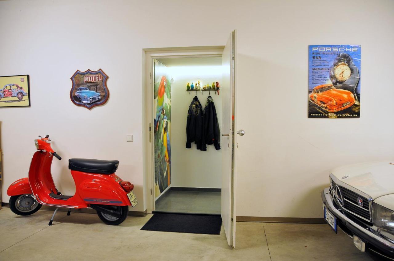 מרלנגו Ruhige Ferienwohnung Mit Garten Und Garage In Privatvilla מראה חיצוני תמונה